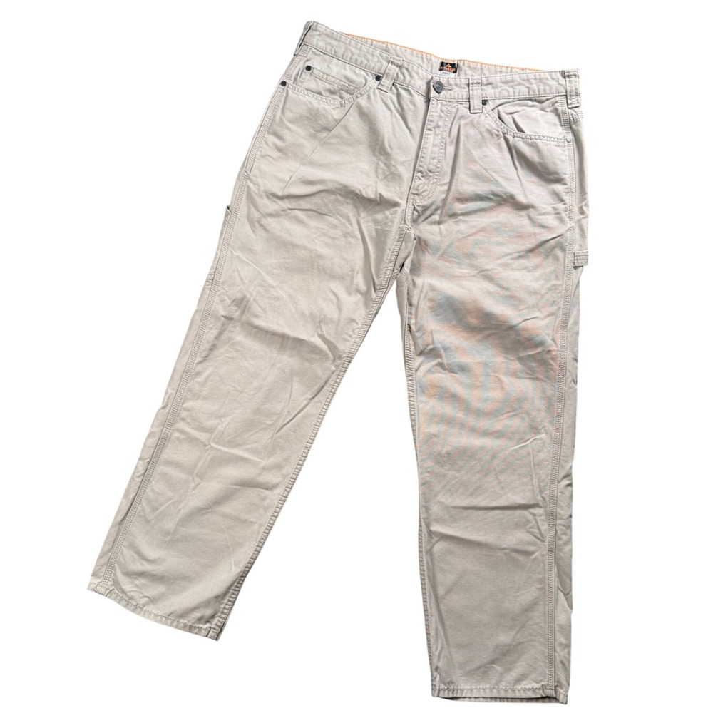 Ridgecut Toughwear Carpenter Pant Mens 38x30 Tan Khaki Utility Workwear Gorpcore